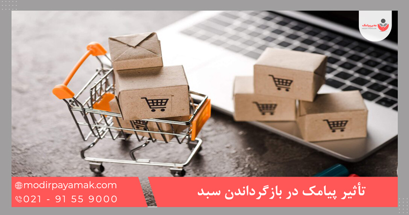 تأثیر پیامک در بازگرداندن سبد خرید رها شده در فروشگاه ووکامرس