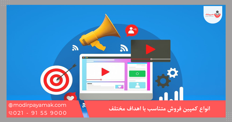 انواع کمپین فروش متناسب با اهداف مختلف