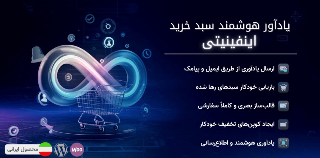 اینفینیتی، افزونه بازیابی سبد خرید رها شده
